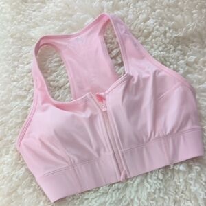 Fabletics On-the-Go Front Zip Medium Impact Bra